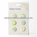Badge button sticker set,scrapbooking products, embellishment , button , craft products